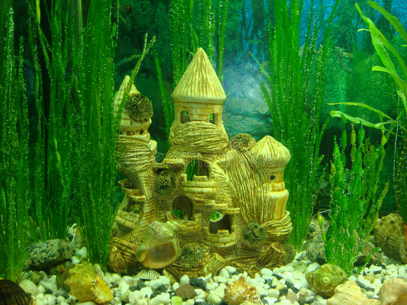 Замок в аквариуме