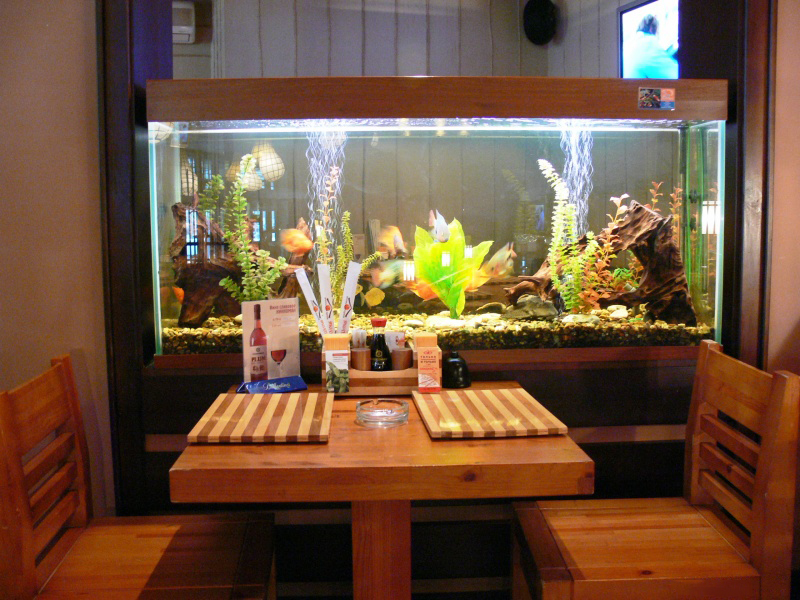 аквариумы для ресторанов