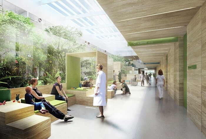 Озеленение медицинских центров